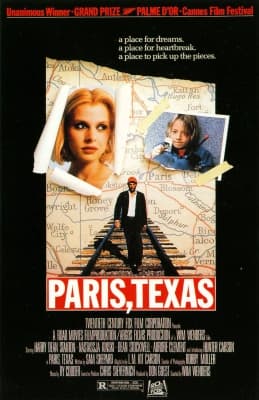 Poster phim Paris và Texas