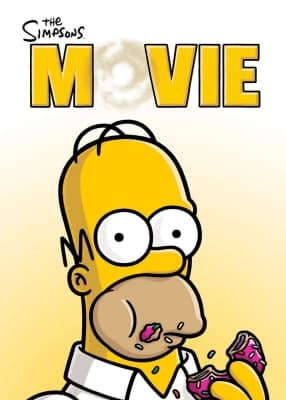 Poster phim The Simpsons Movie